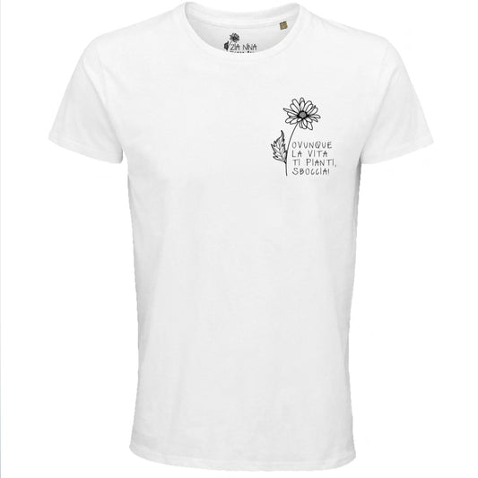 T-shirt bianca Margherita